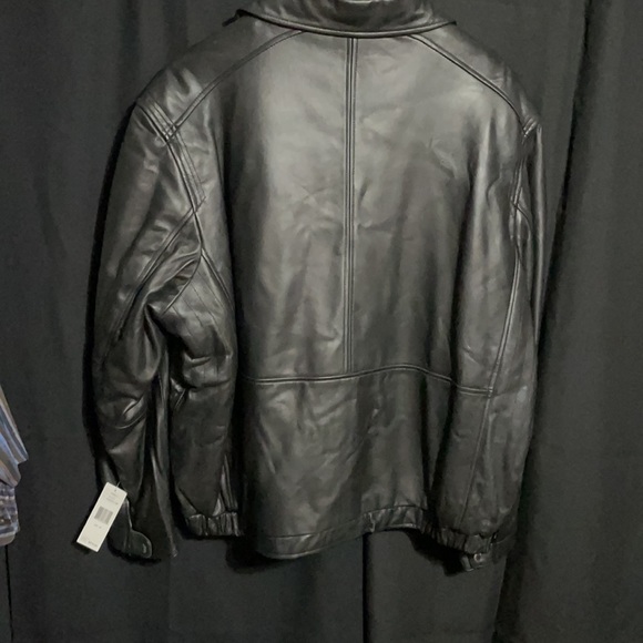 Men’s 4X lamb skin soft leather jacket - Picture 5 of 12